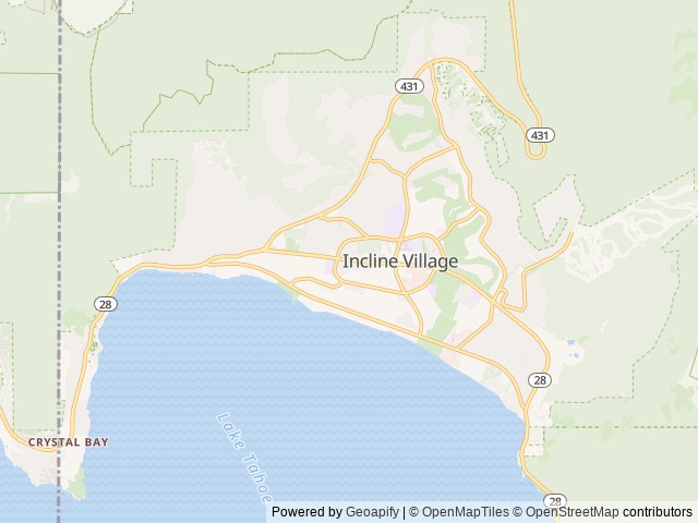 Map for All the comforts of Home! near Incline Village, CA
