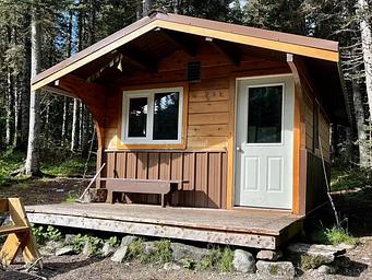 Laughton Glacier Cabin