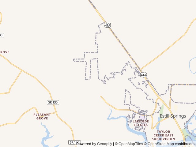 Map for Big Bunk House 5th Wheel near Estill Springs, TN