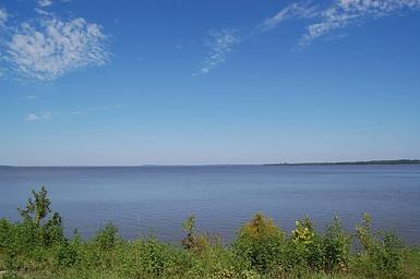 Lakefront view