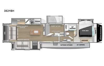 2022 Prime Time RV Crusader 382MBH delivery only