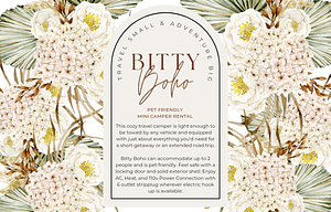 Bitty Boho - Light, Compact, and Easy to Maneuver