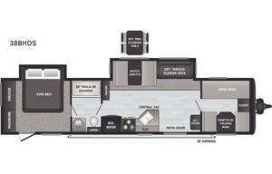 2021 Keystone RV Hideout 33BHDS