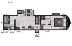 2023 Keystone RV Sprinter 31TB RV rental photo 2