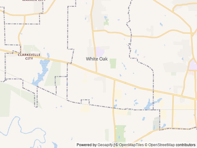 Map for Kings adventure rv rental near White Oak, LA