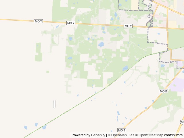 Map for Kate’s Home Away From Home near Sedalia, MO