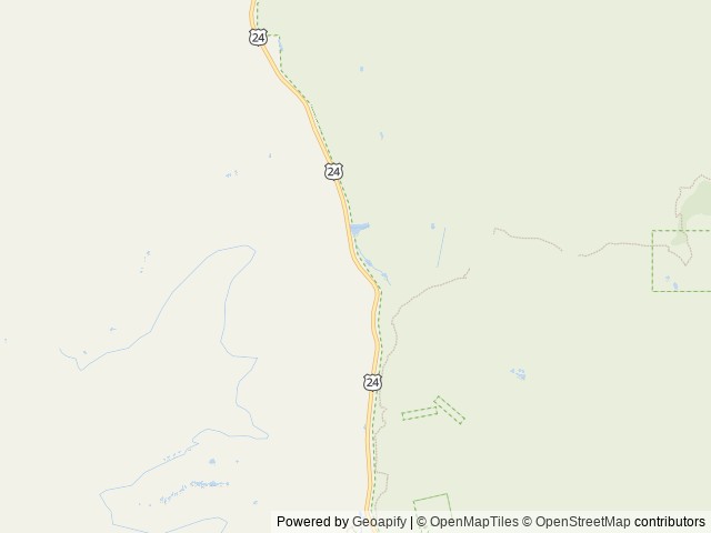 Map of Camp Hale Memorial location at Minturn, CO, United States