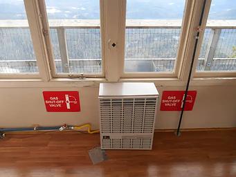 ACKER ROCK LOOKOUT-Propane Heater