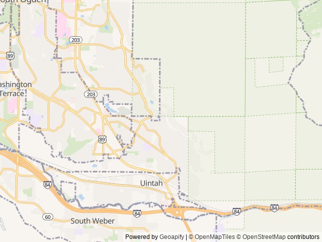 Map for 2019 Thor Motor Coach Chateau 31Y near Ogden, UT