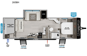 NEW 2024 Grand Design Transcend Xplor 265BH!