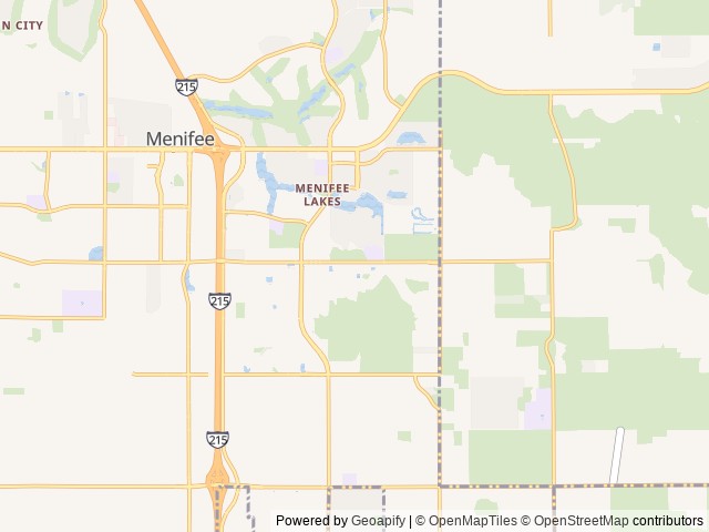Map for 2015 Thor Motor Coach Chateau 22E near Menifee, CA
