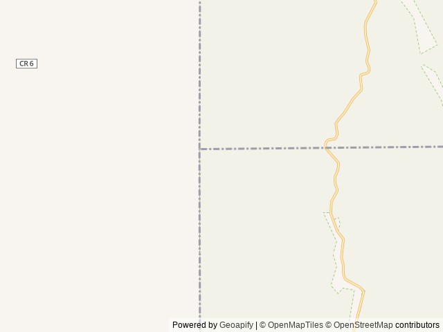 Map of Summit Ridge Lookout Cabin location at Custer, SD, United States