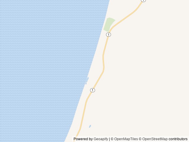 Map of Whiskey Point Cabins & RV Park location at Anchor Point, AK, United States