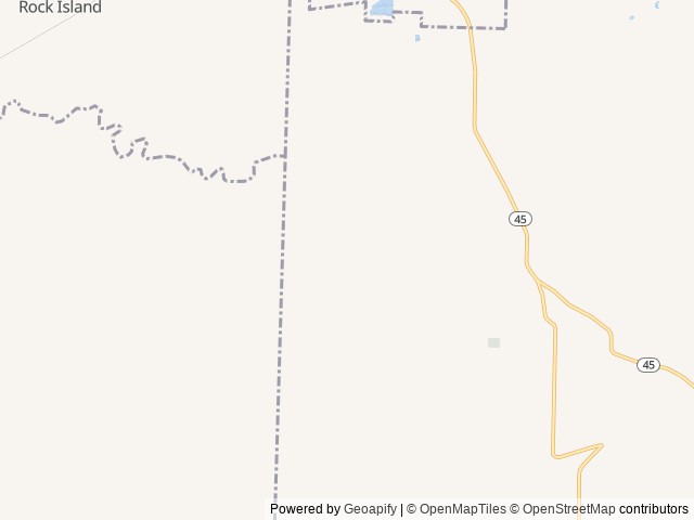 Map for “Gracie’s Hideout” 2022 Keystone Hideout near Hackett, OK