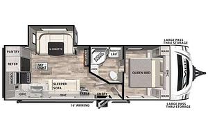 2021 Forest River RV Vibe 25RK