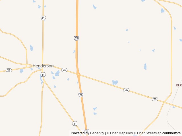 Map of Twin Oaks Campground location at Elko, GA, United States