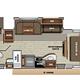 Smoky Mountain Family Bunkhouse-Sleeps 8-Delivery