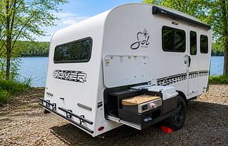 Modern RV w Panoramic Window & Outdoor Kitchen