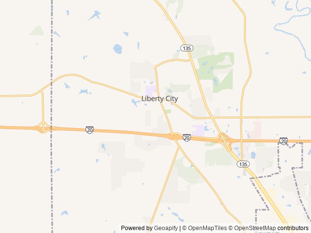 Map for Ponderosa - 2020 Forest River Grey Wolf 26MK near Kilgore, TX