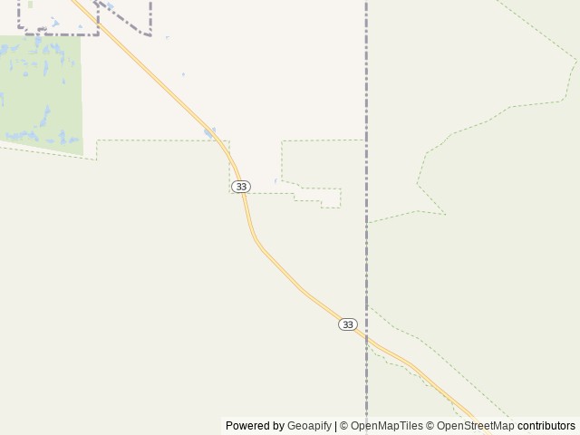 Map of Moose Creek Ranch location at Victor, ID, United States