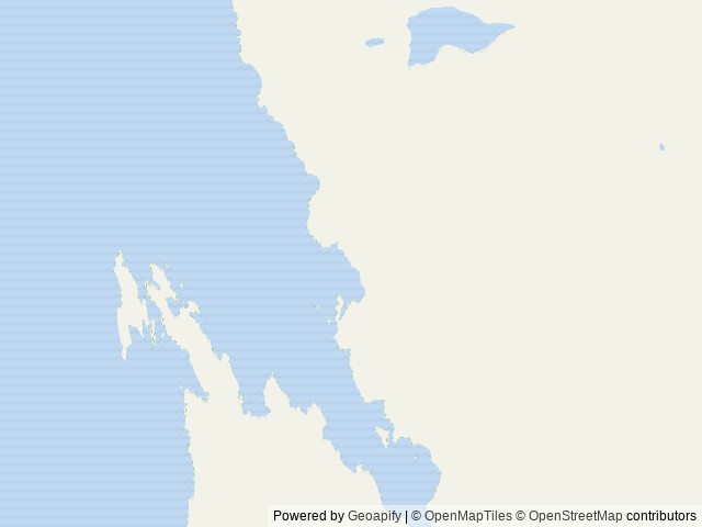 Map of Steamer Bay Cabin location at Wrangell Ak, AK, United States