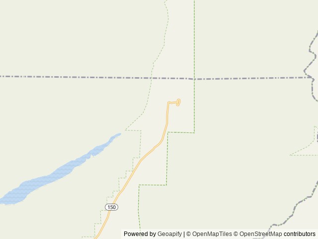 Map of Pinon Flats Campground location at Mosca, CO, United States