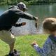 Fishing with daughter