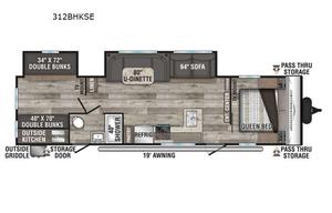 Like New 35' RV Travel Trailer