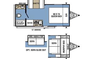 2021 Coachmen RV Clipper Ultra-Lite 17FQS