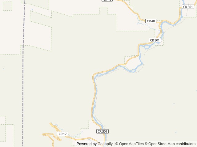 Map of Lyons Gulch Boat Launch location at Silt, CO, United States