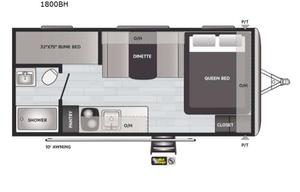 2021 Keystone RV Springdale Mini 1800BH