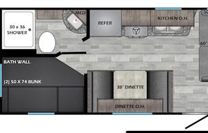 2021 CrossRoads RV Zinger Lite Bunkhouse