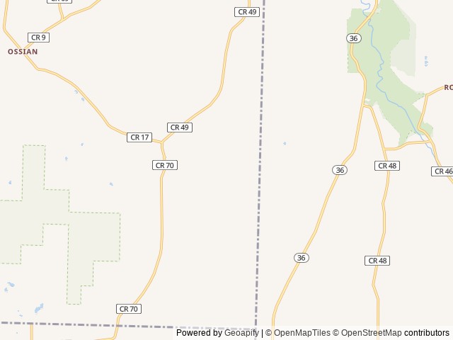 Map of Skybrook Campground location at Dansville, NY, United States