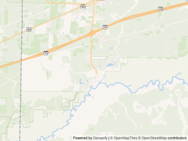 Map of River's Edge RV Park location at Holt, FL, United States