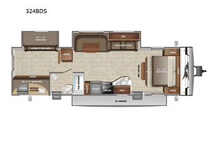 2023 Jayco Jay Flight SLX 8 324BDS