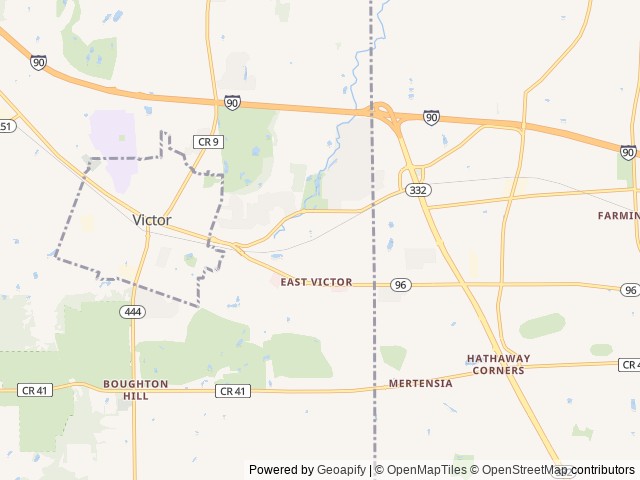 Map for 2014 Pleasure-Way Plateau FL near Victor, NY