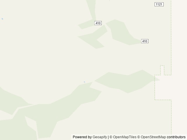 Map of Davis Canyon Campground location at Duck Creek, UT, United States