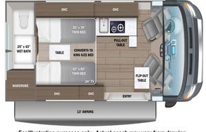 21′Ethos Class B Camper Van RV rental photo 2