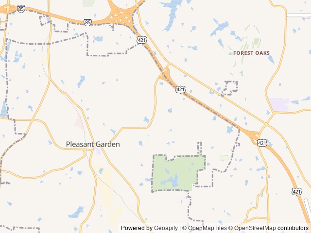 Map for 2021 Enlighten Easy to tow! near Pleasant Garden, NC