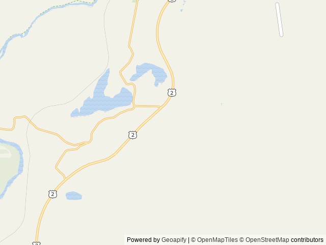 Map of Moose Creek RV Resort® location at West Glacier, MT, United States