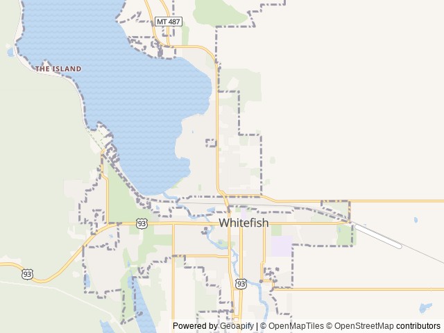Map for 2024 Grand Design Imagine 2800BH near Whitefish, MT