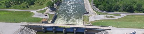 Dam West Spillway