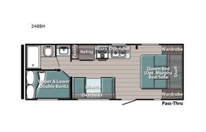 Brand NEW RV! 2021 Gulf Stream 24BH W Solar