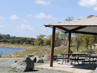 Coyote Point group campground firepit