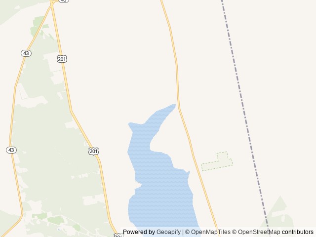 Map of Abnaki Lakeside Campground location at Madison, ME, United States