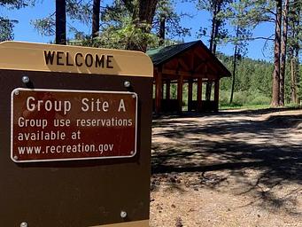 Pattee Site 1a Sign and Pavillion