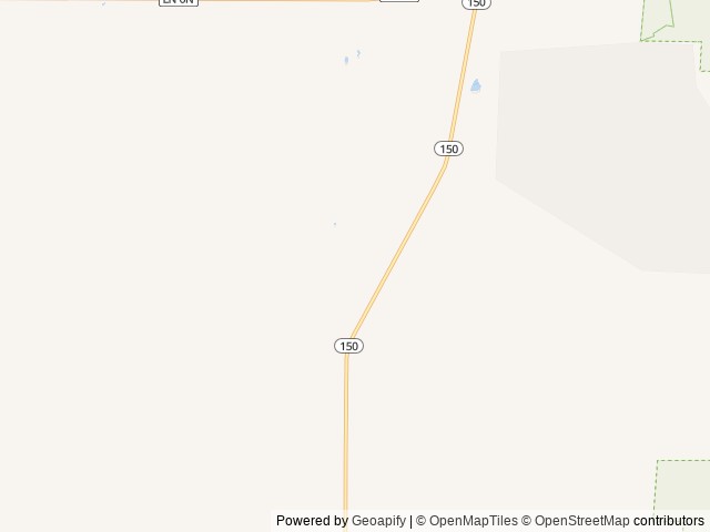 Map of Zapata Falls Campground location at Monte Vista, CO, United States