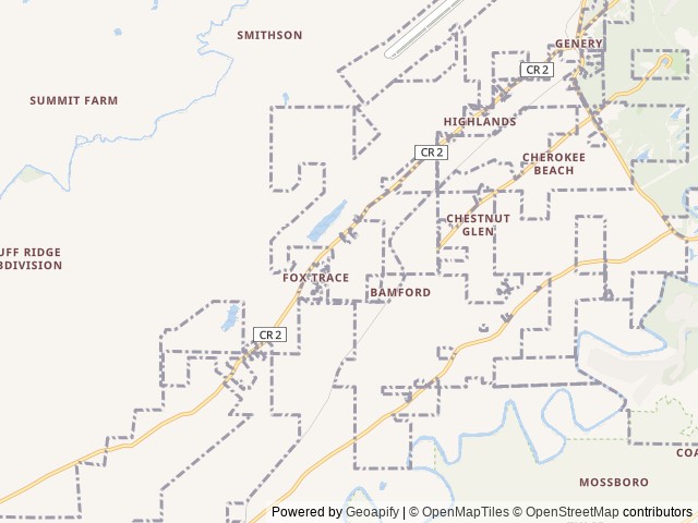 Map for 2020 Coleman Lantern BH 285 near Bessemer, AL