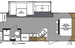 2024 Forest River EVO with 4 bunks