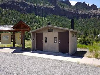 Rex Hale Campground Restrooms